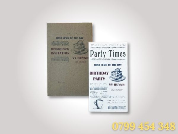 Thư mời gấp đôi