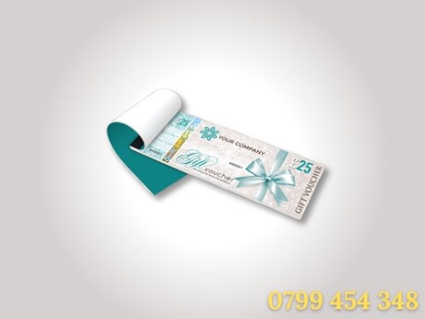 Vé mời đóng cuốn