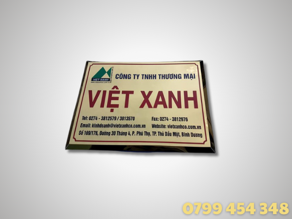 Bảng hiệu công ty