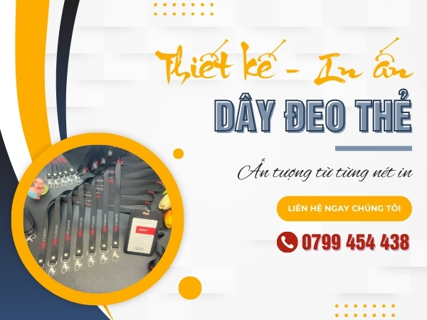 Xưởng in dây đeo giá rẻ tại Quy Nhơn nhận in số lượng lớn