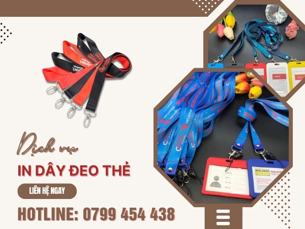 Dịch vụ in dây đeo tại Thanh Khê uy tín tạo nên thương hiệu