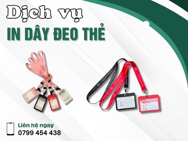 Xưởng in dây đeo thẻ uy tín chất lượng tại Hải Châu Đà Nẵng