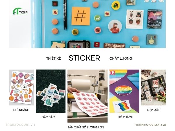 Dịch Vụ In Sticker Đẹp Uy Tín Tại Đà Nẵng