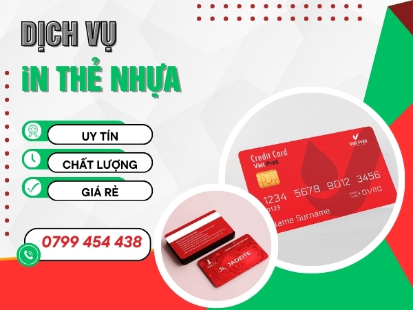 In thẻ nhựa lấy ngay tại Nha Trang chất lượng vượt trội